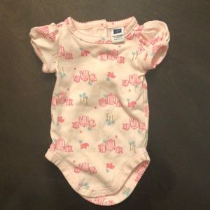 Janie and Jack Newborn onesie